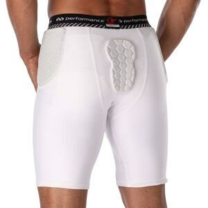 McDavid HEX Men's Basketball Compression Shorts 2XL XXL Padded Tailbone Hip NEW